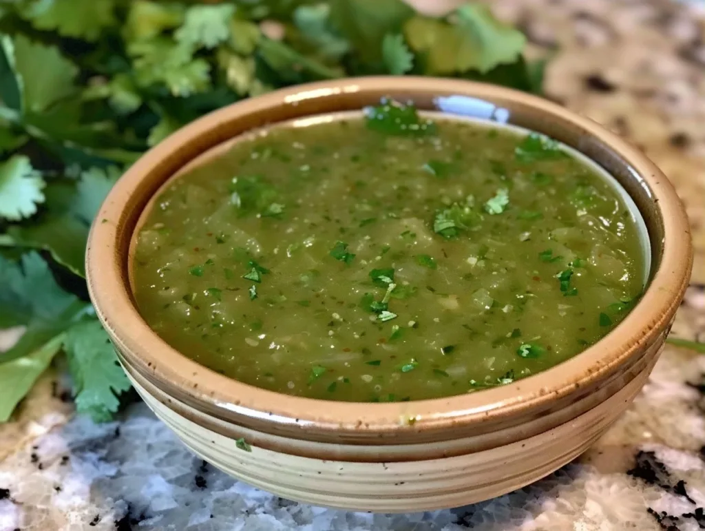 Authentic Mexican Salsa Verde
