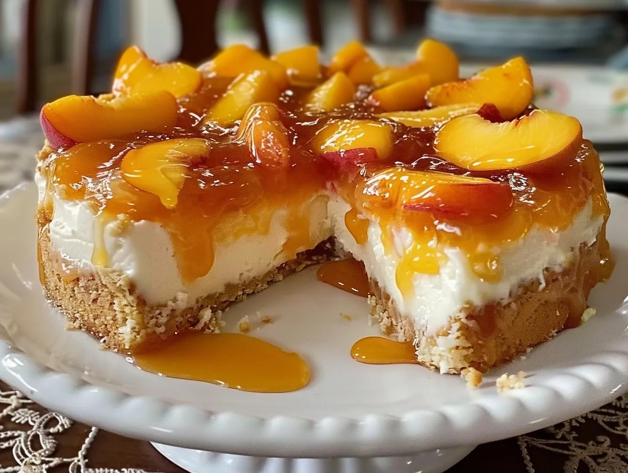 Peach Cobbler Cheesecake: A Comforting Family Favorite
