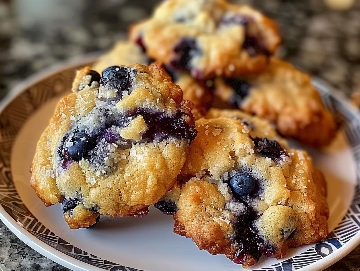The Ultimate Blueberry Muffin Cookies