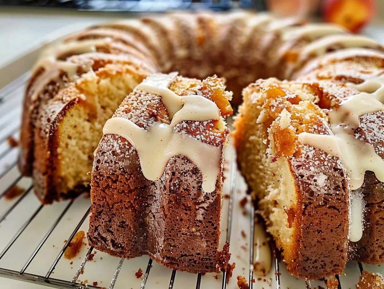 Peach Cobbler Pound Cake Recipe 2 Peach Cobbler Pound Cake Recipe