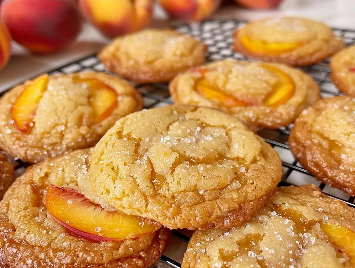 Soft Peach Cookies