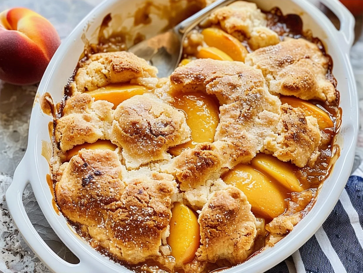 The Best Peach Cobbler Recipe for Families
