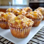 Peach Cobbler Muffins: A Sweet Morning Treat for Your Family