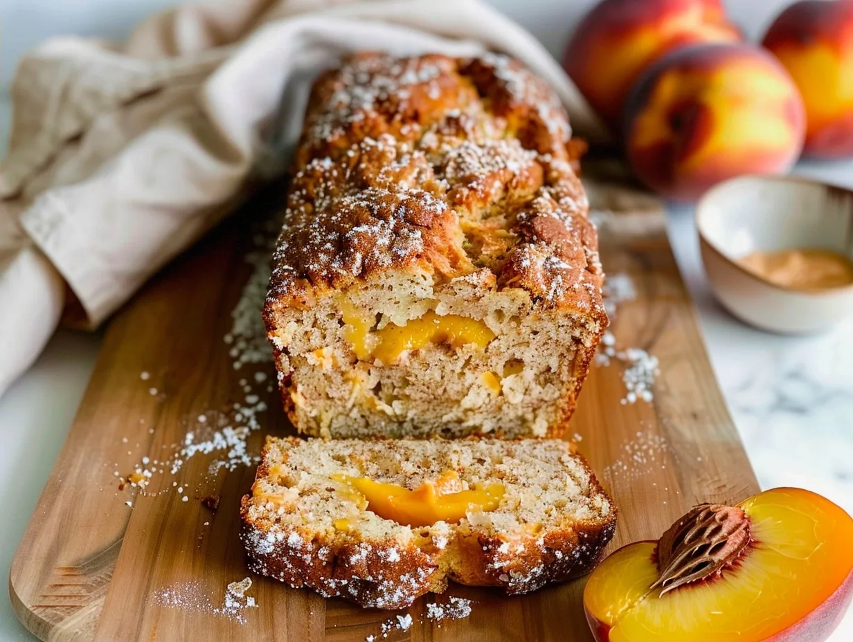 Easy Southern Peach Bread Recipe