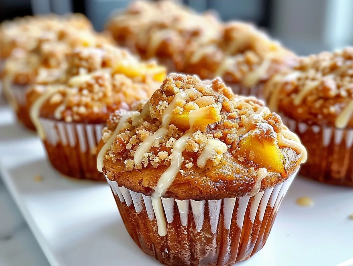 Peach Cobbler Muffins: A Sweet Morning Treat for Your Family