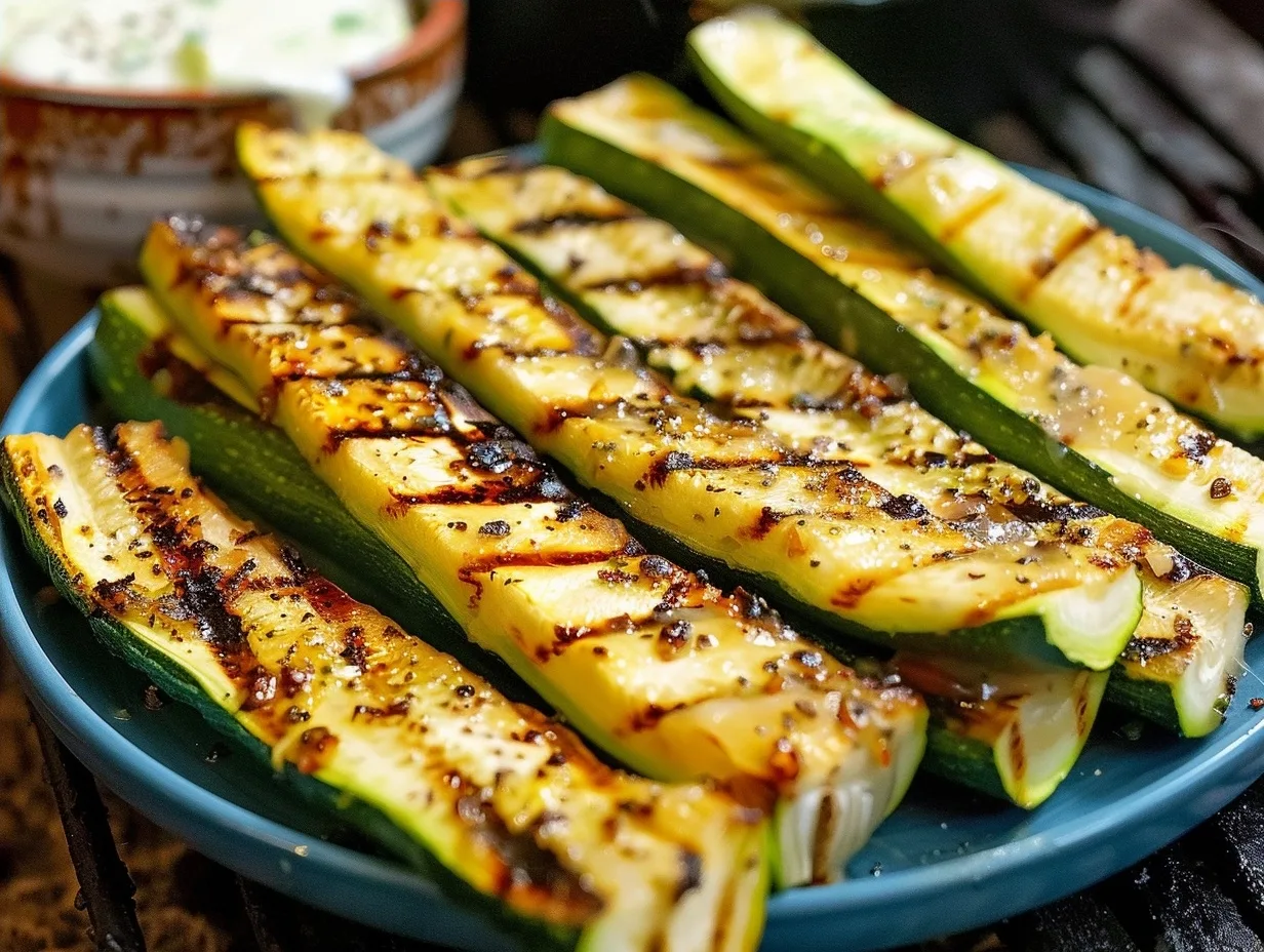 Best Grilled Zucchini Recipe: Perfectly Charred and Seasoned