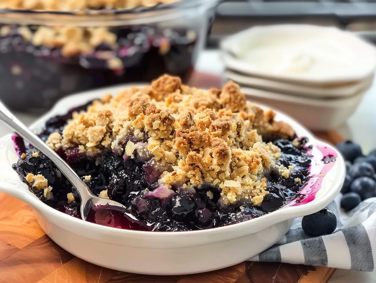 Amazing Blueberry Crisp: The Easiest Irresistible Summer Dessert