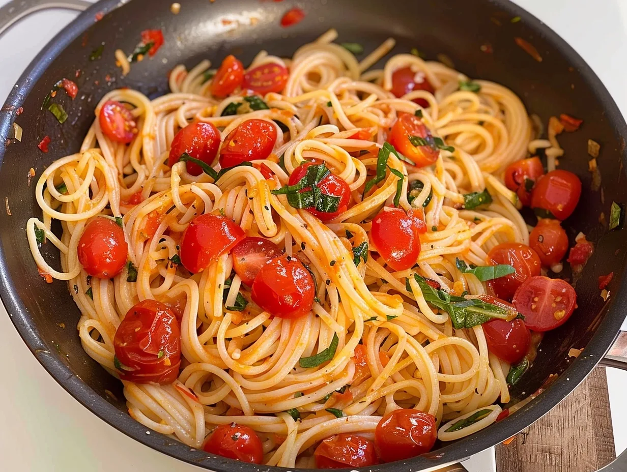 Summer Pasta With Cherry Tomato & Garlic: The Ultimate Fresh Recipe