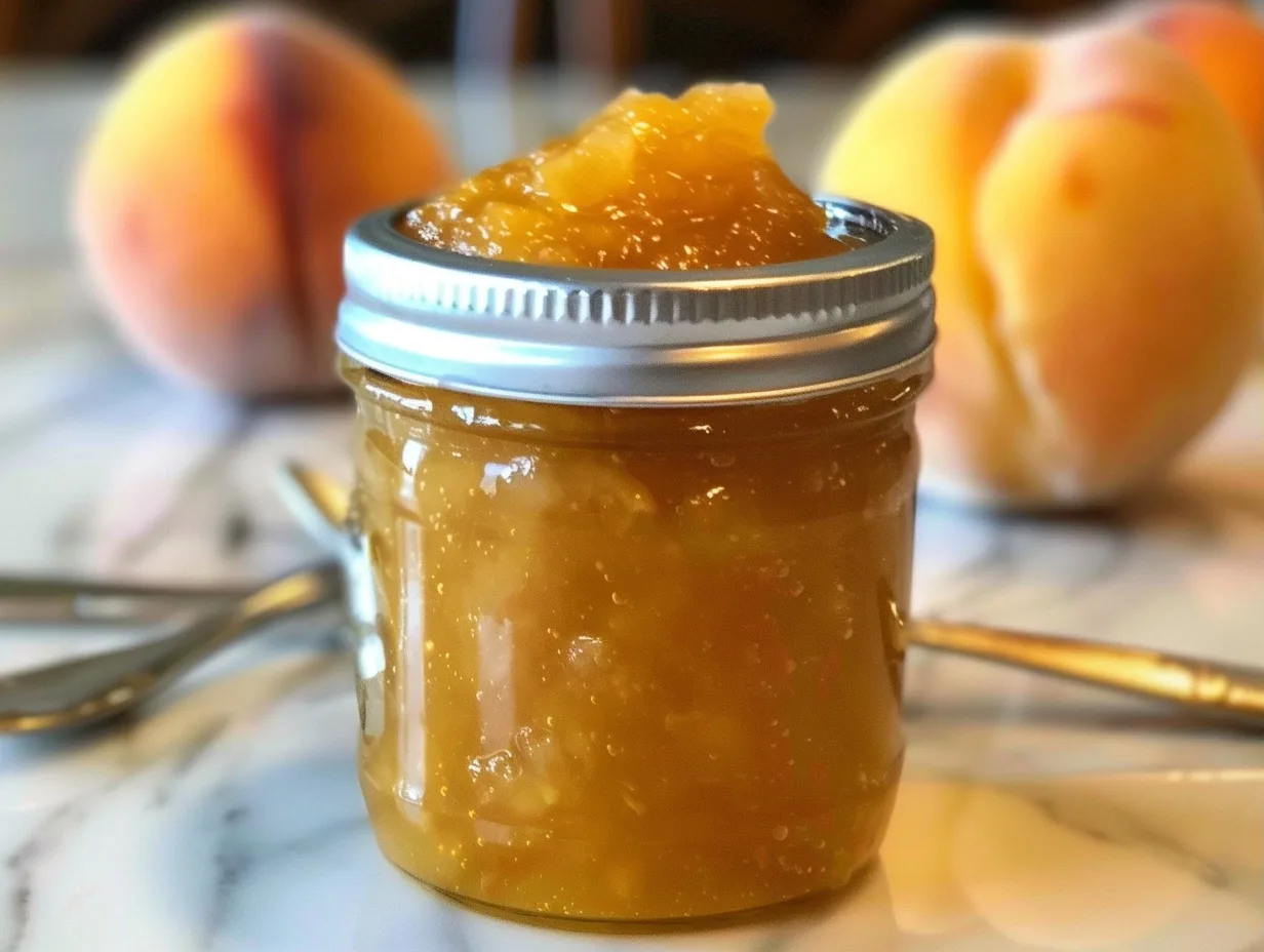 Old Fashioned Peach Jam Recipe for Beginners