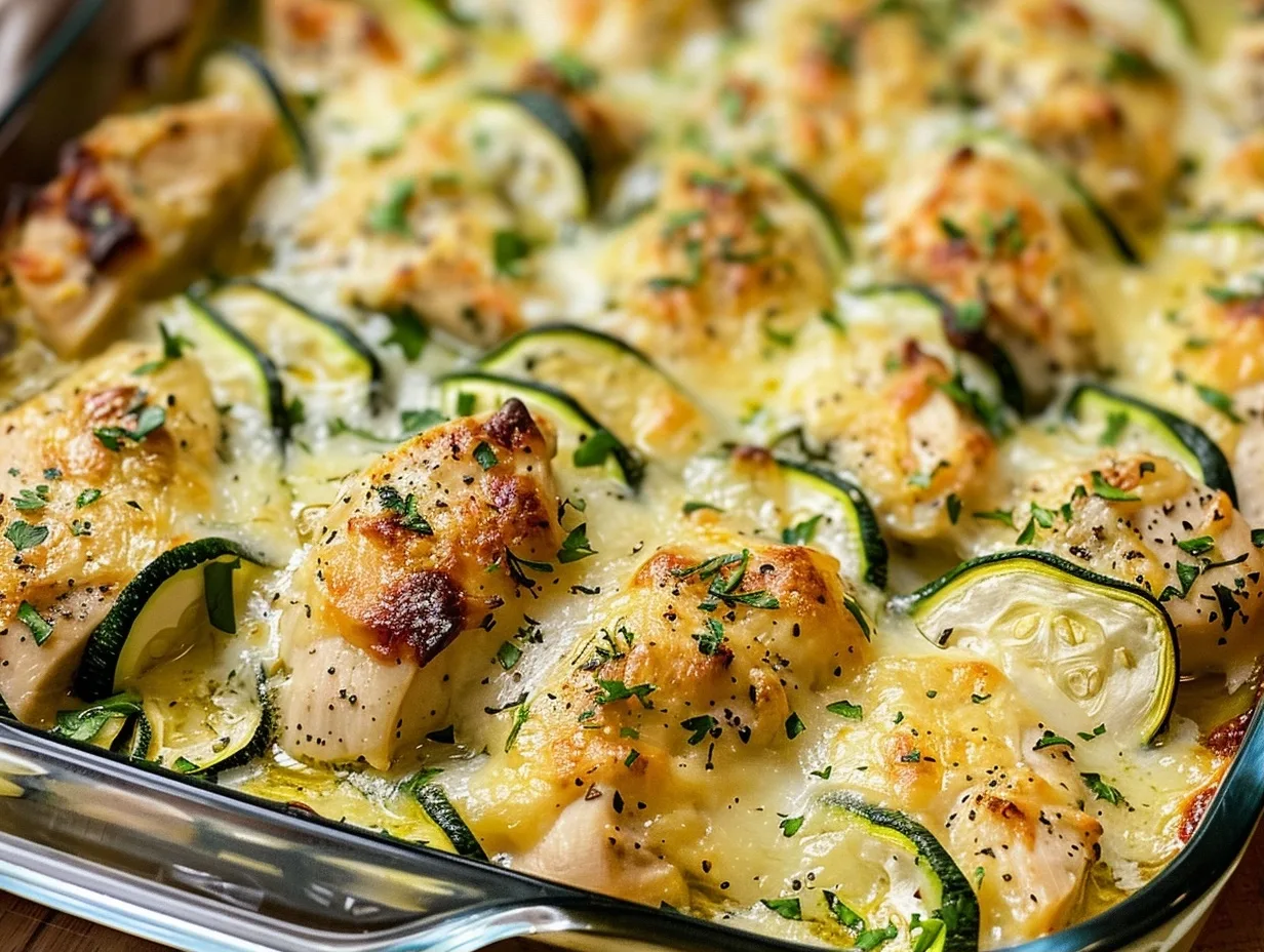 The Best Easy Chicken Zucchini Bake Recipe
