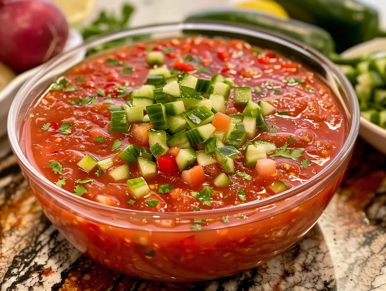 Aunt Kathy's Gazpacho Recipe