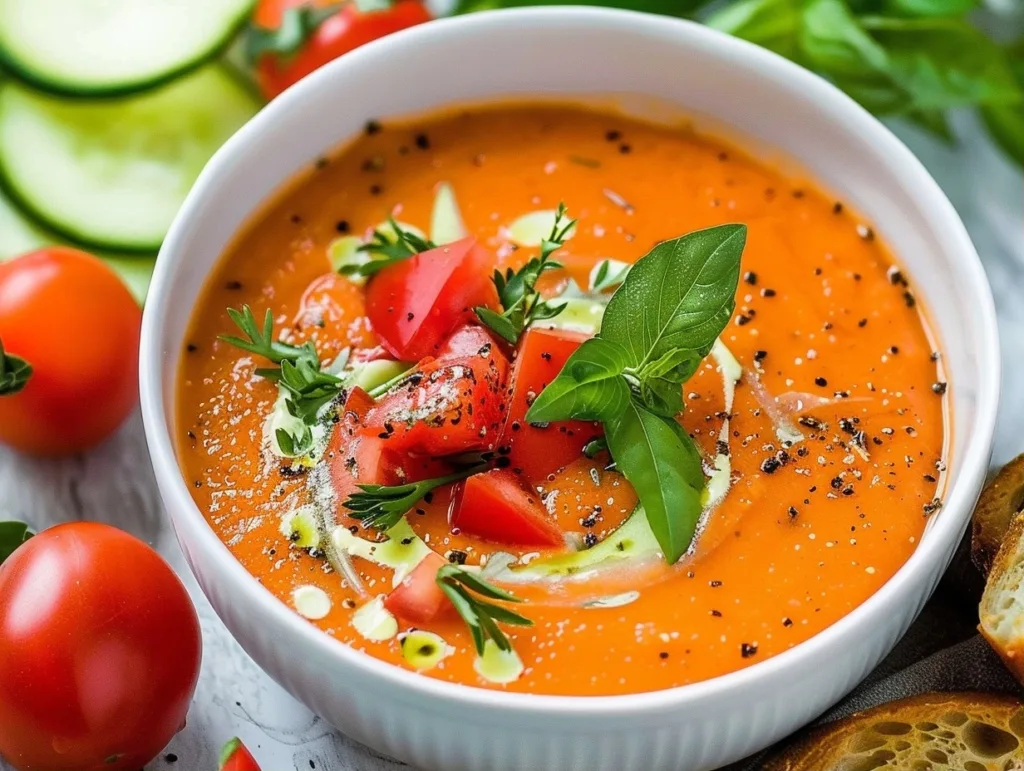 The Perfect Classic Gazpacho Recipe