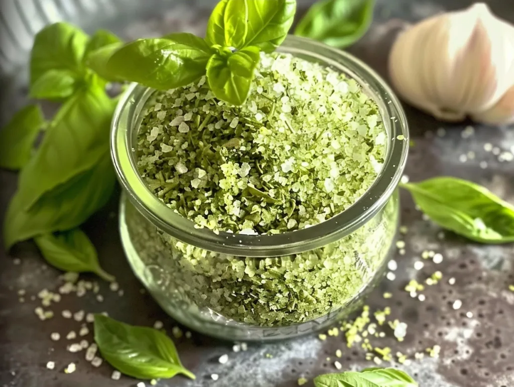 Homemade Basil Salt Recipe for Fresh Flavor