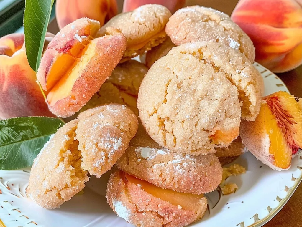 Gorgeous Peach cookies: A Classic Comfort Treat