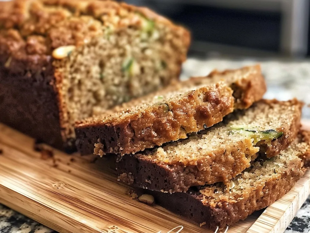 Moist Almond Flour Zucchini Bread Recipe
