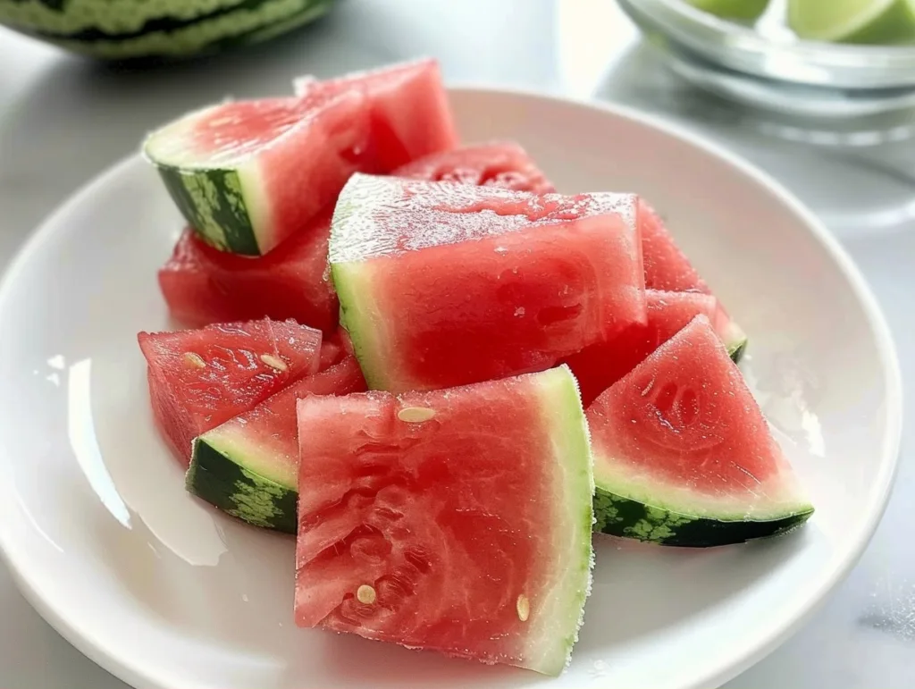 Frozen Watermelon (5 Ways to Use It!)