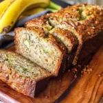 Moist Zucchini Banana Bread Recipe