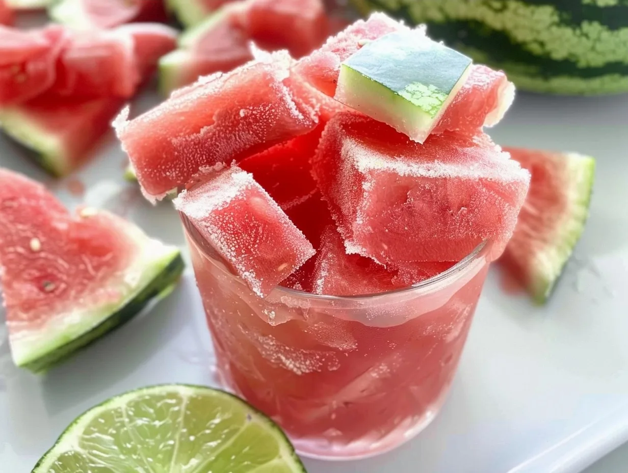 Frozen Watermelon (5 Ways to Use It!)