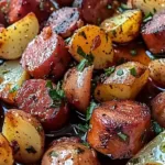 Easy Sheet Pan Kielbasa and Potatoes