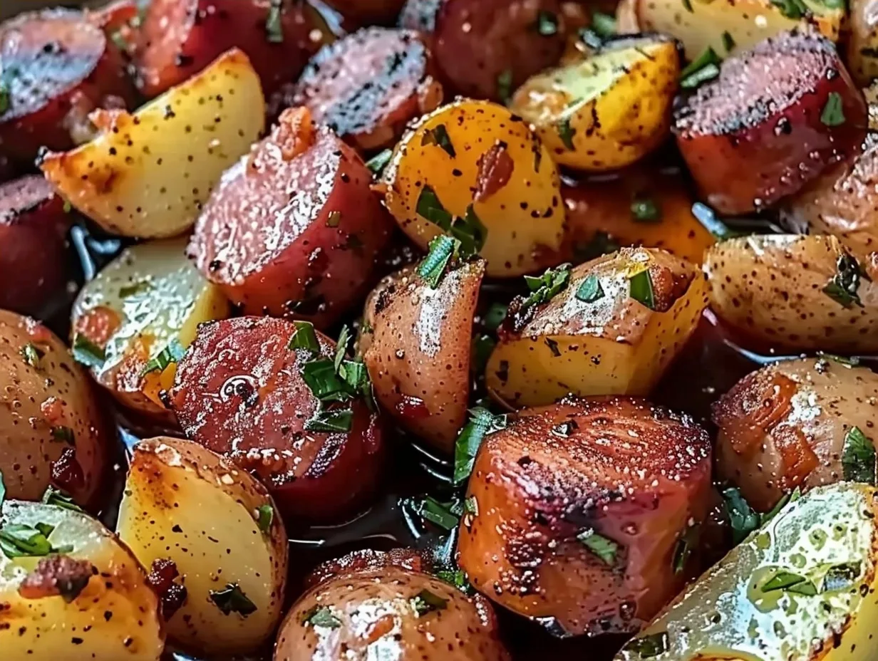 Easy Sheet Pan Kielbasa and Potatoes