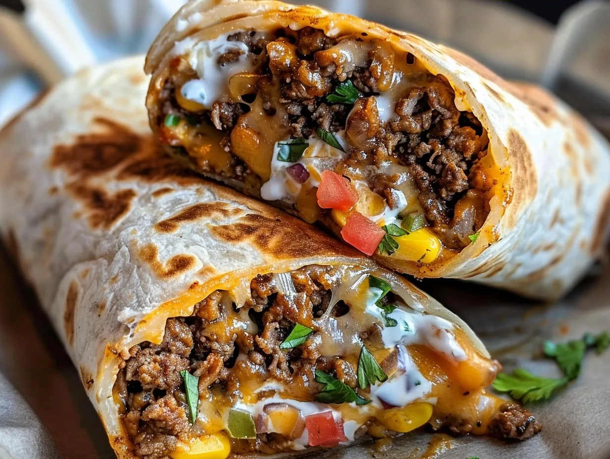 Taco Bell Beefy Melt Burrito: Homemade Copycat Recipe