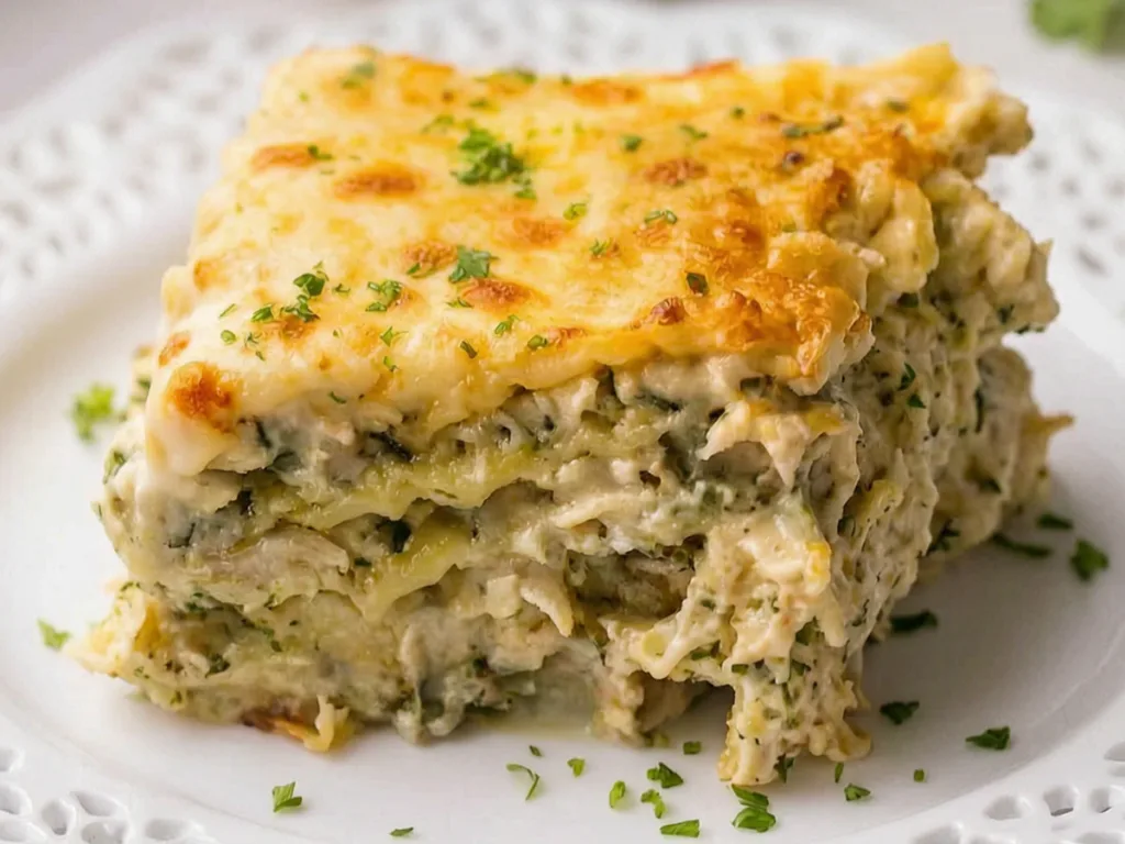 White Chicken Lasagna recipe 1
