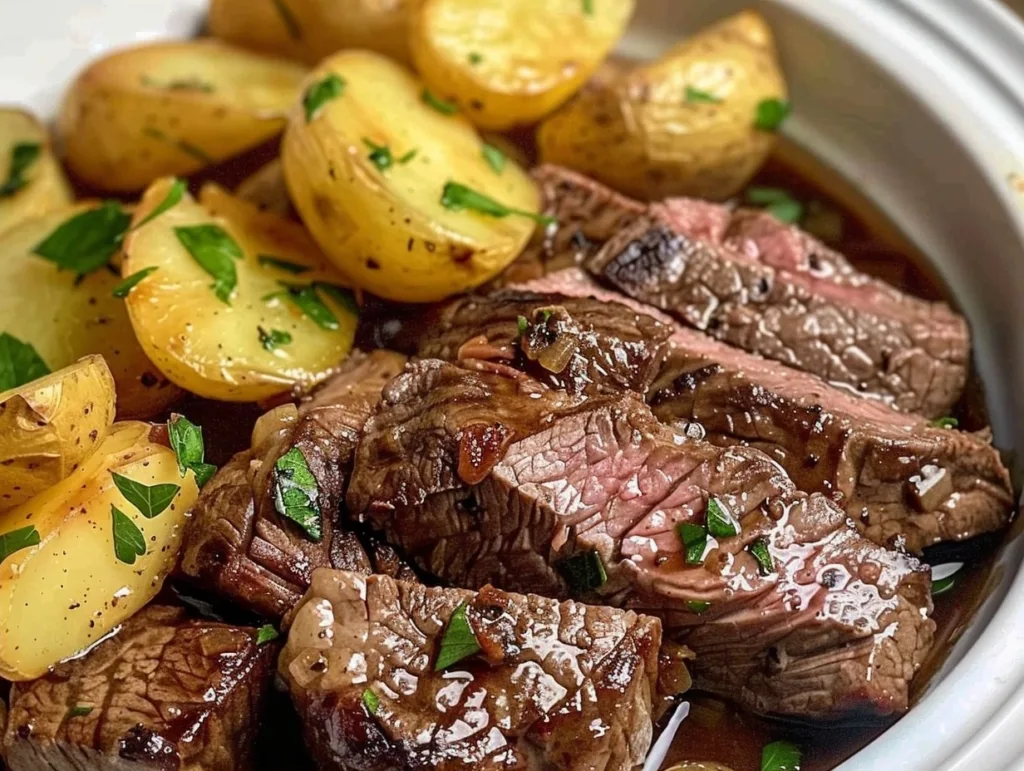 The Best Steak and Potatoes Crockpot Recipe