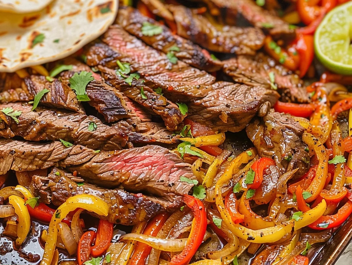 Easy Sheet Pan Fajitas Steak Recipe