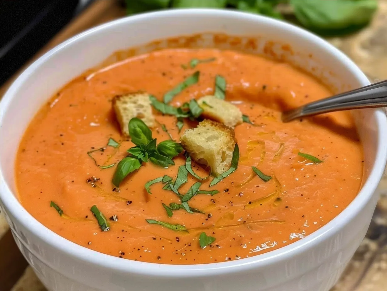 The Ultimate Creamy Tomato Bisque Recipe 2 The Ultimate Creamy Tomato Bisque Recipe