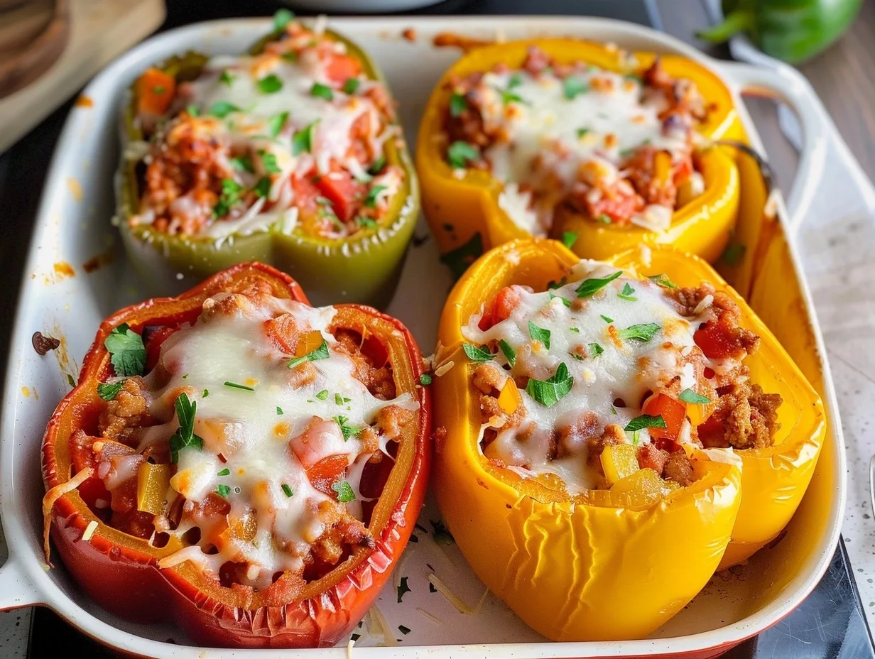 Classic Stuffed Peppers Recipe for Busy Families 2 Classic Stuffed Peppers Recipe for Busy Families